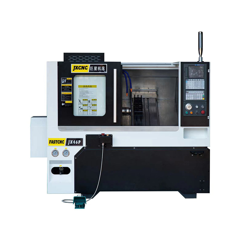 JX46P Токарный станок с ЧПУ с наклонной станиной на чугунной основе