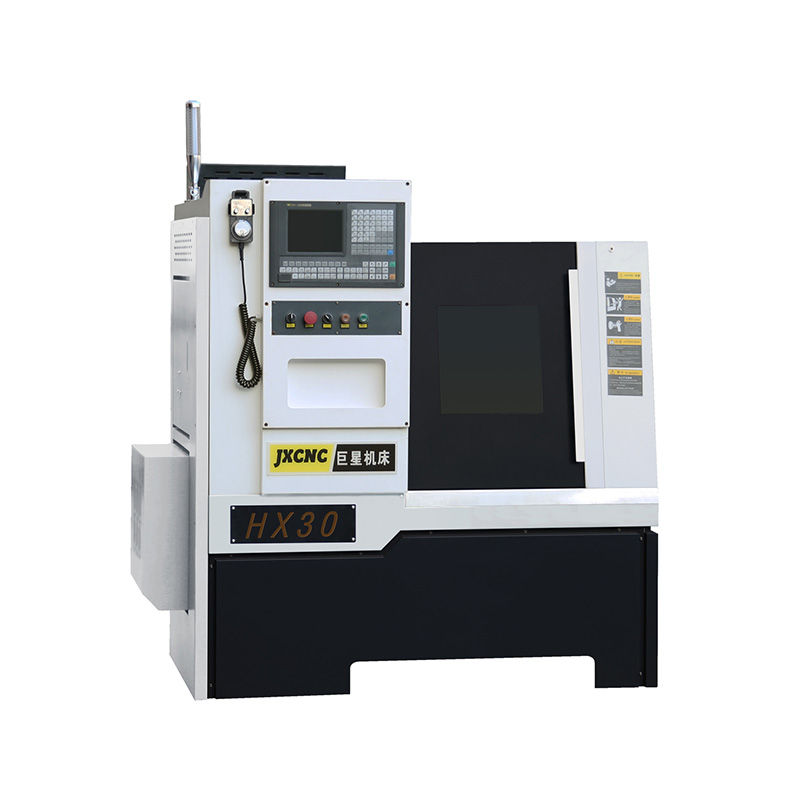 Дешевый токарный станок с ЧПУ HX30 с прутковым питателем